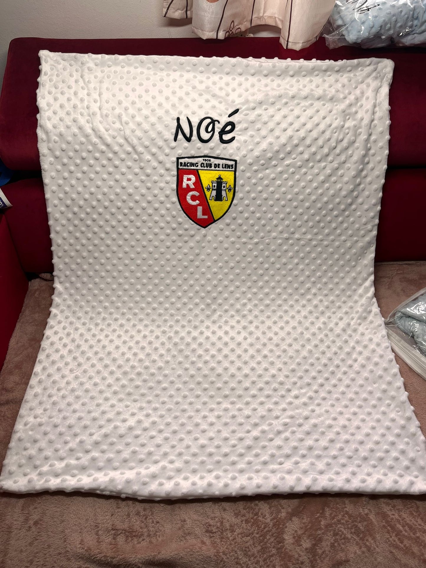 Couverture personnalisé garçon