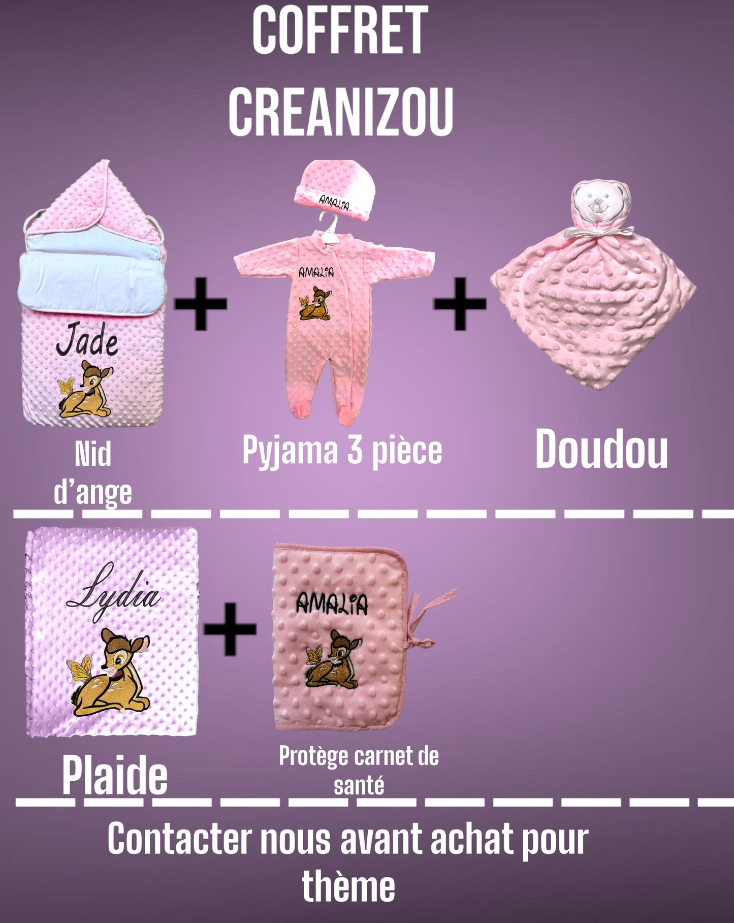 Coffret de naissance bébé maternité 0-12 mois
