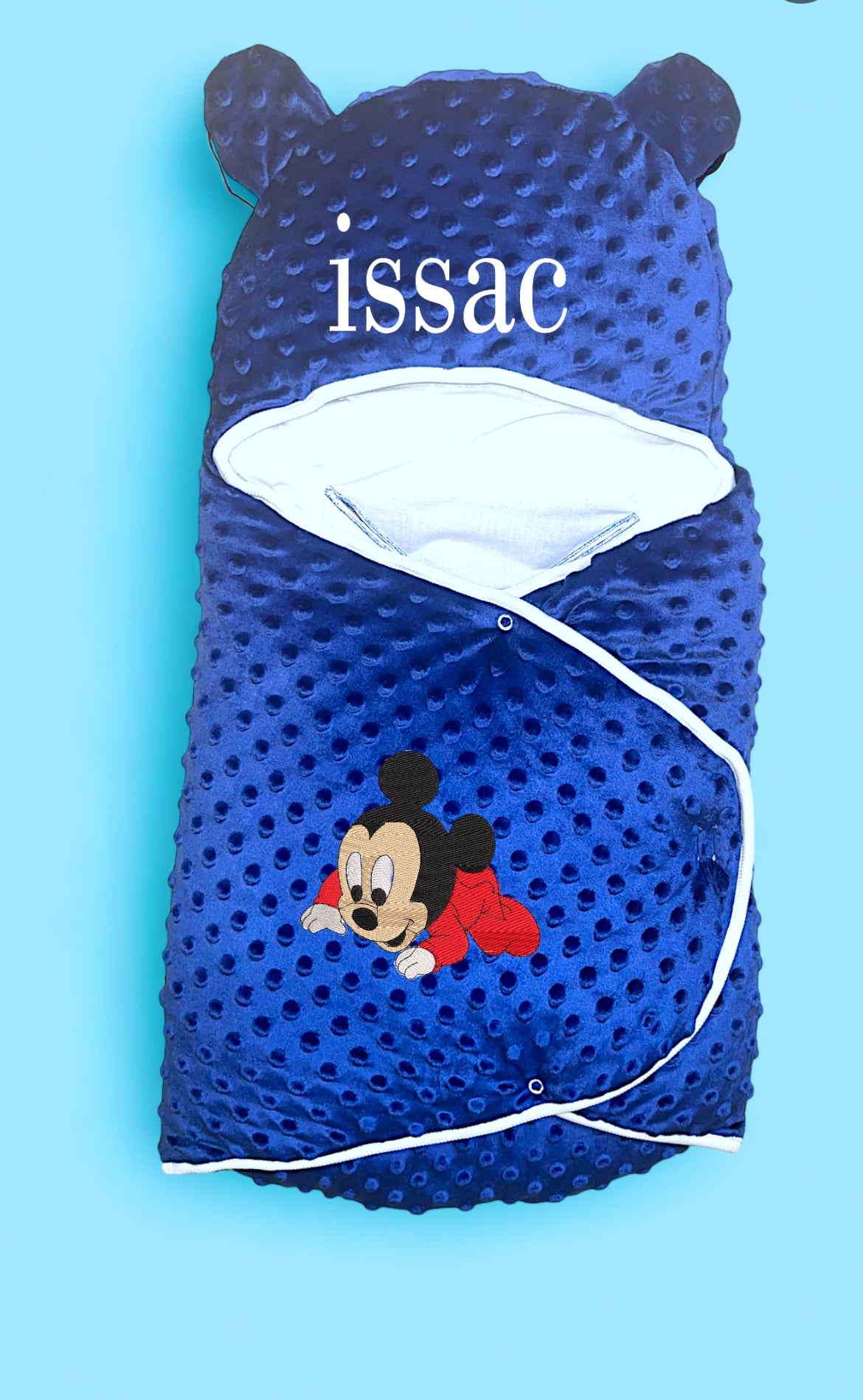 Nid d'ange personnalisé bébé