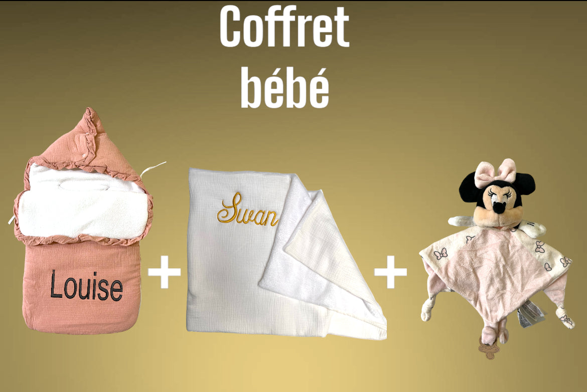 Coffret de naissance bébé maternité 0-12 mois