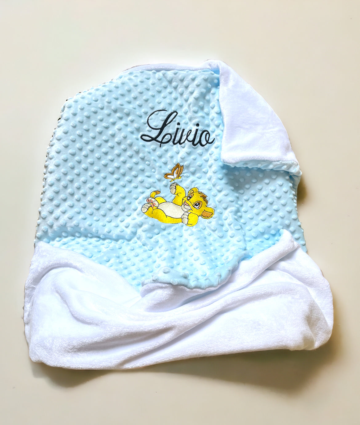 Couverture personnalisé garçon 100CM\80 CM