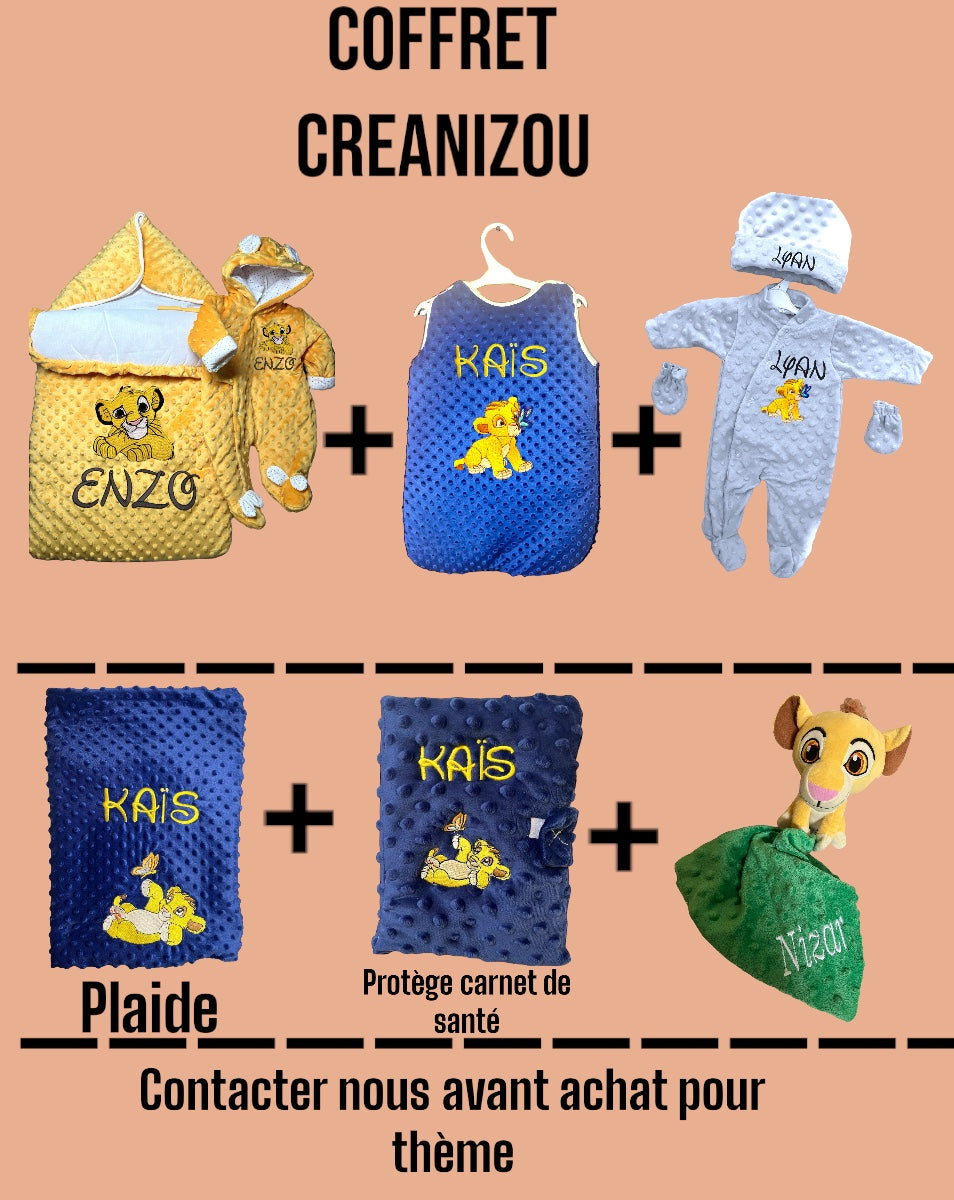 Coffret de naissance bébé maternité 0-12 mois