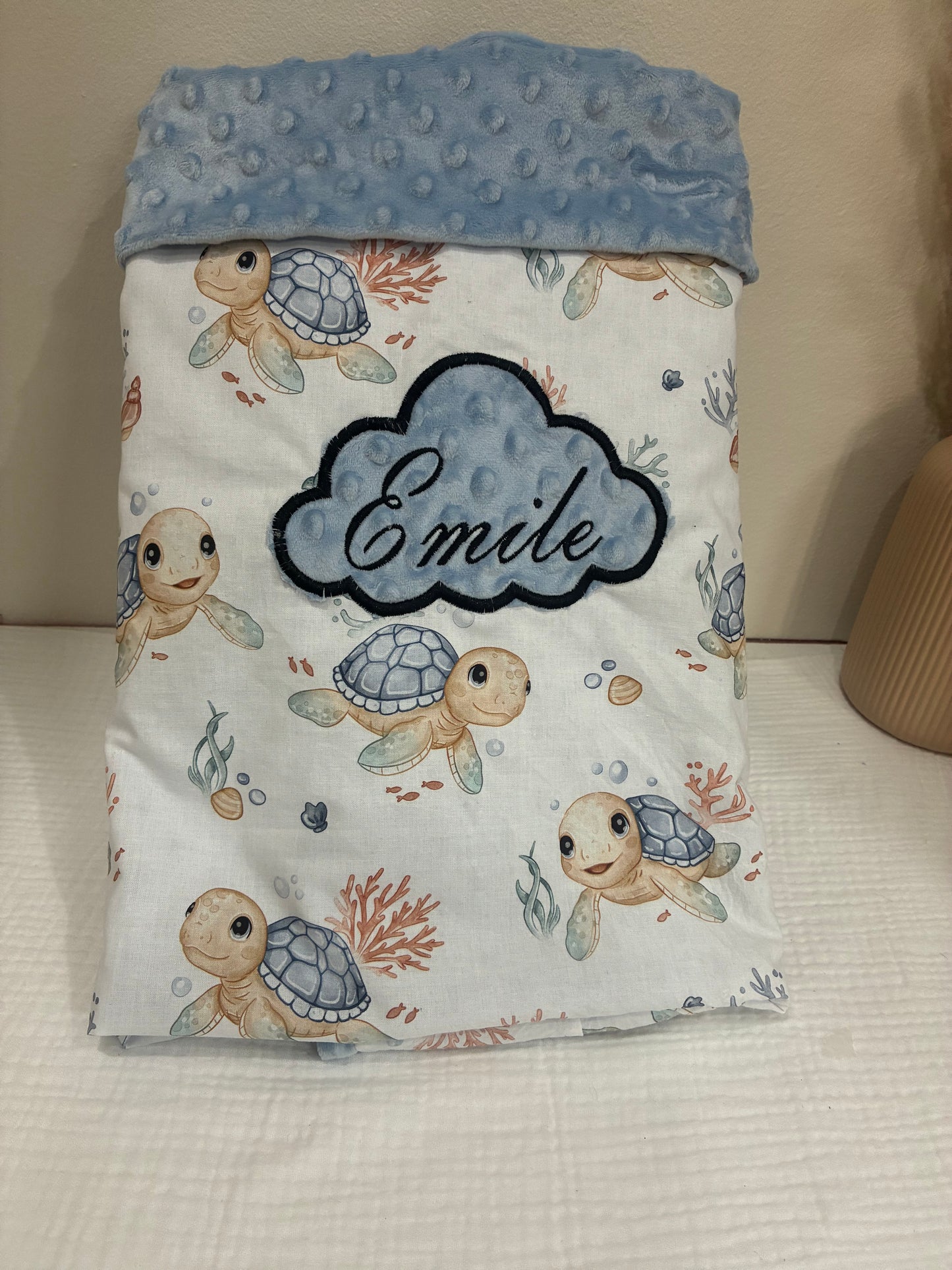 couverture minisavane bébé blanket 1 mètre / 80cm naissance