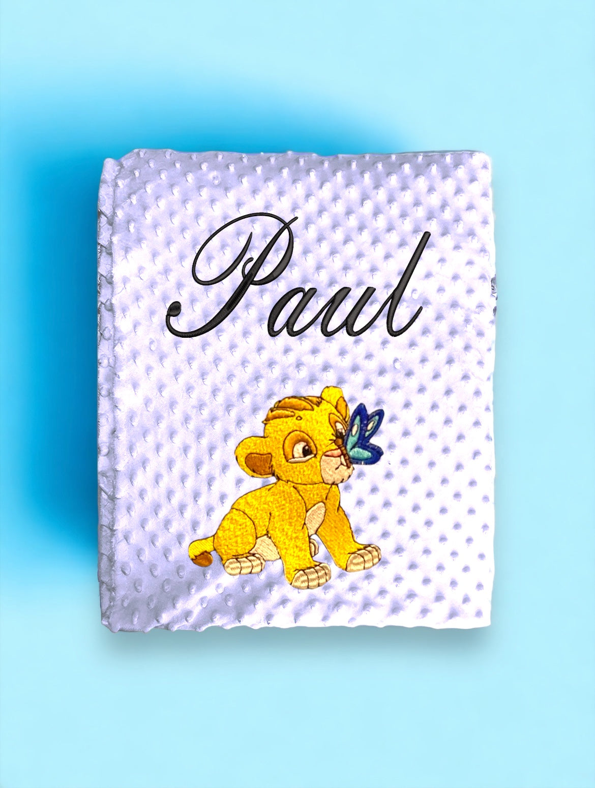 Couverture personnalisé garçon 100CM\80 CM