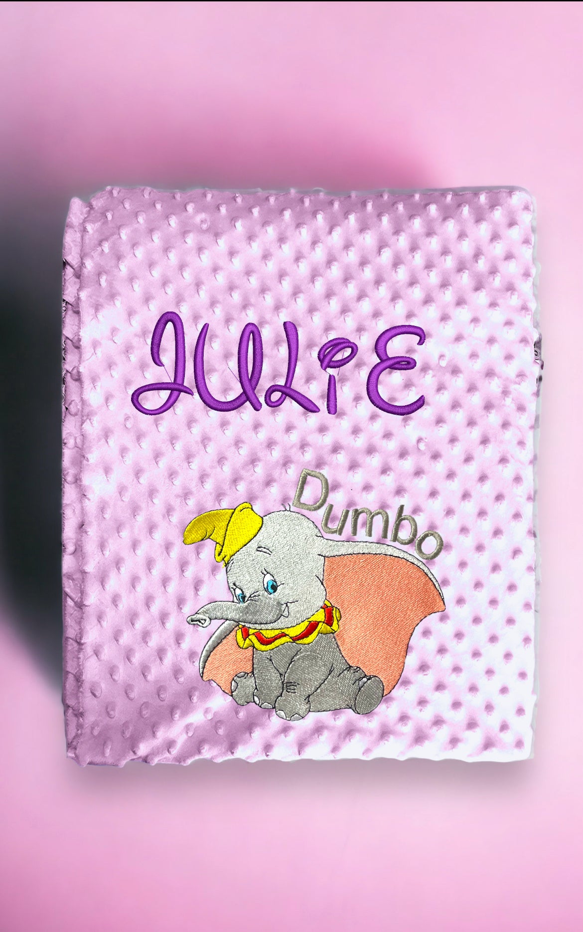 Plaide couverture bébé personnalisé broderie naissance 1mètre /80cm