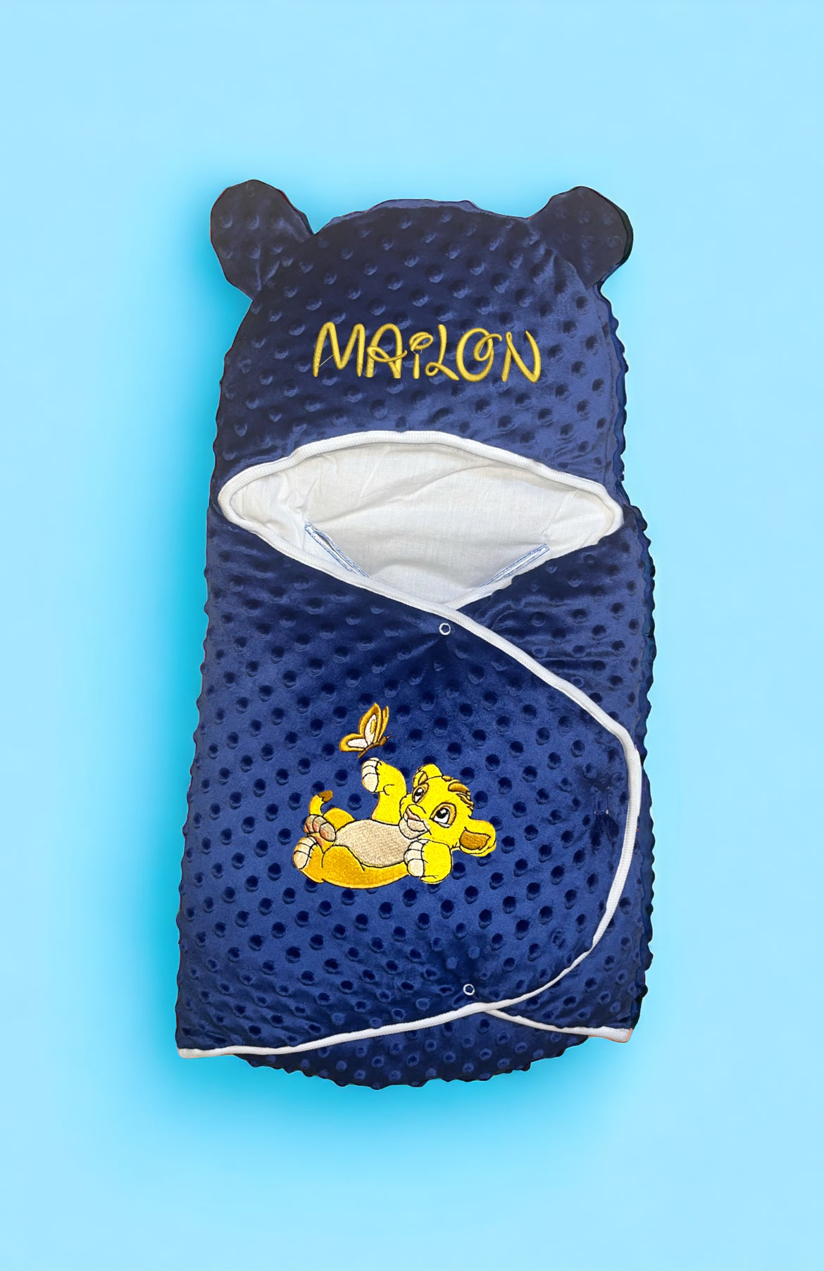 Nid d'ange personnalisé bébé