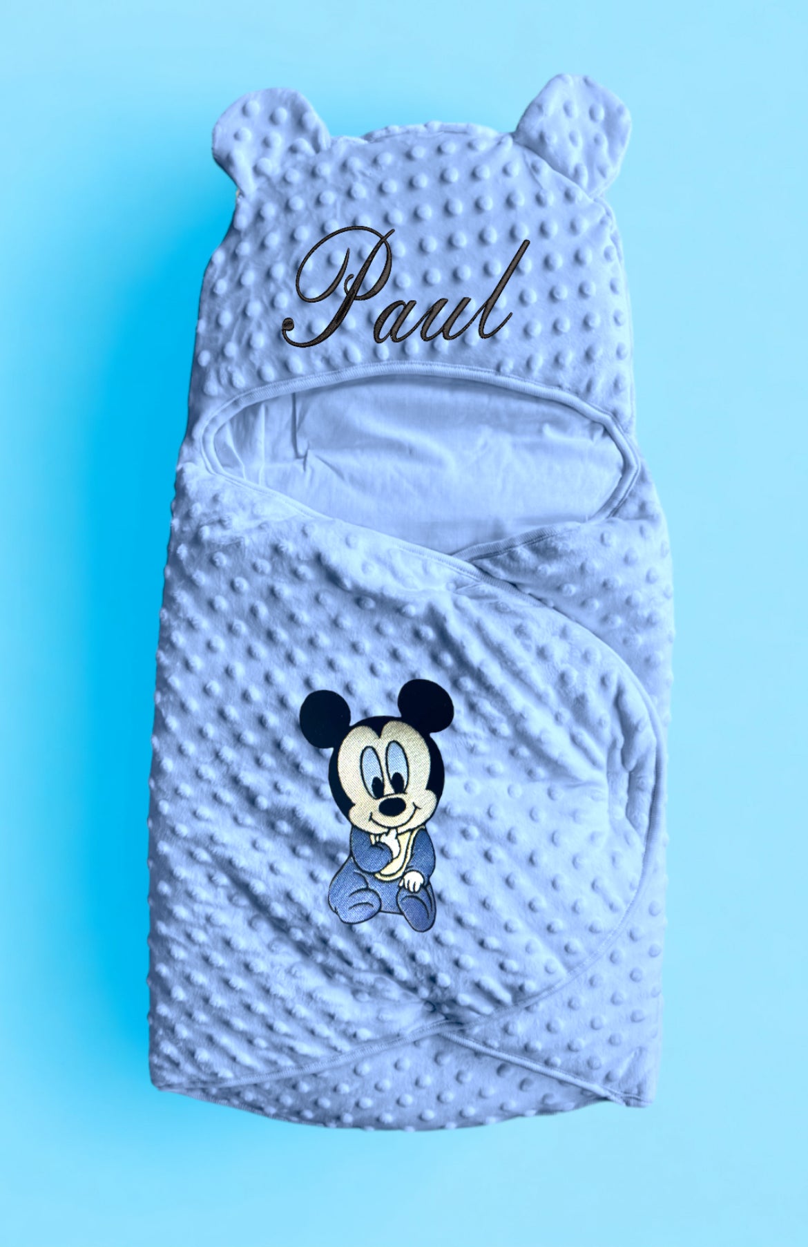 Nid d'ange personnalisé bébé