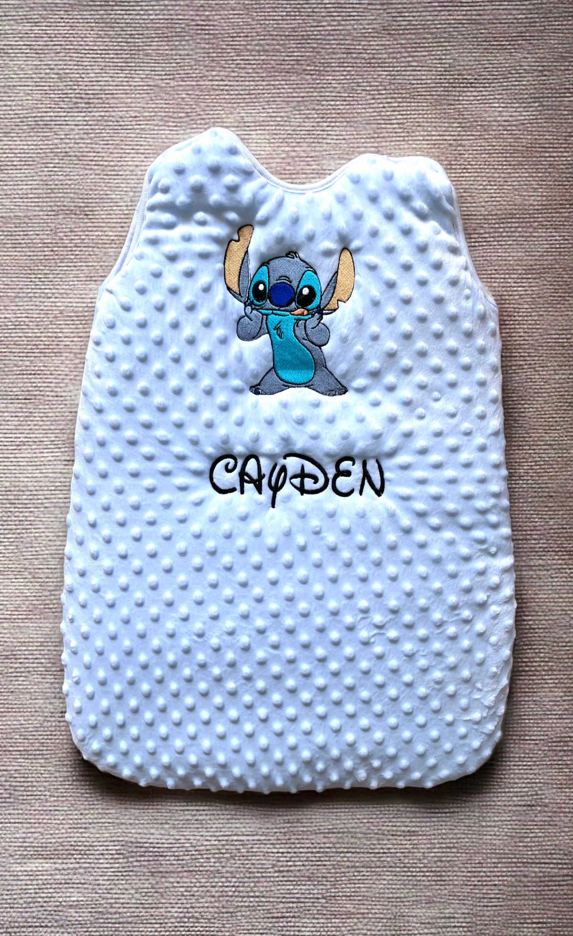gigoteuse personalisé broderie stich