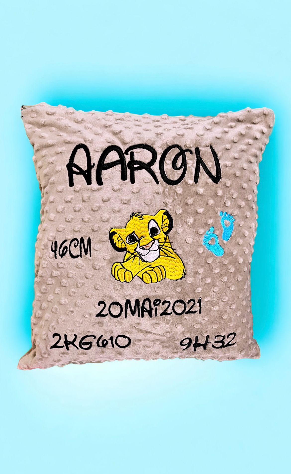 Coussin personnalisé