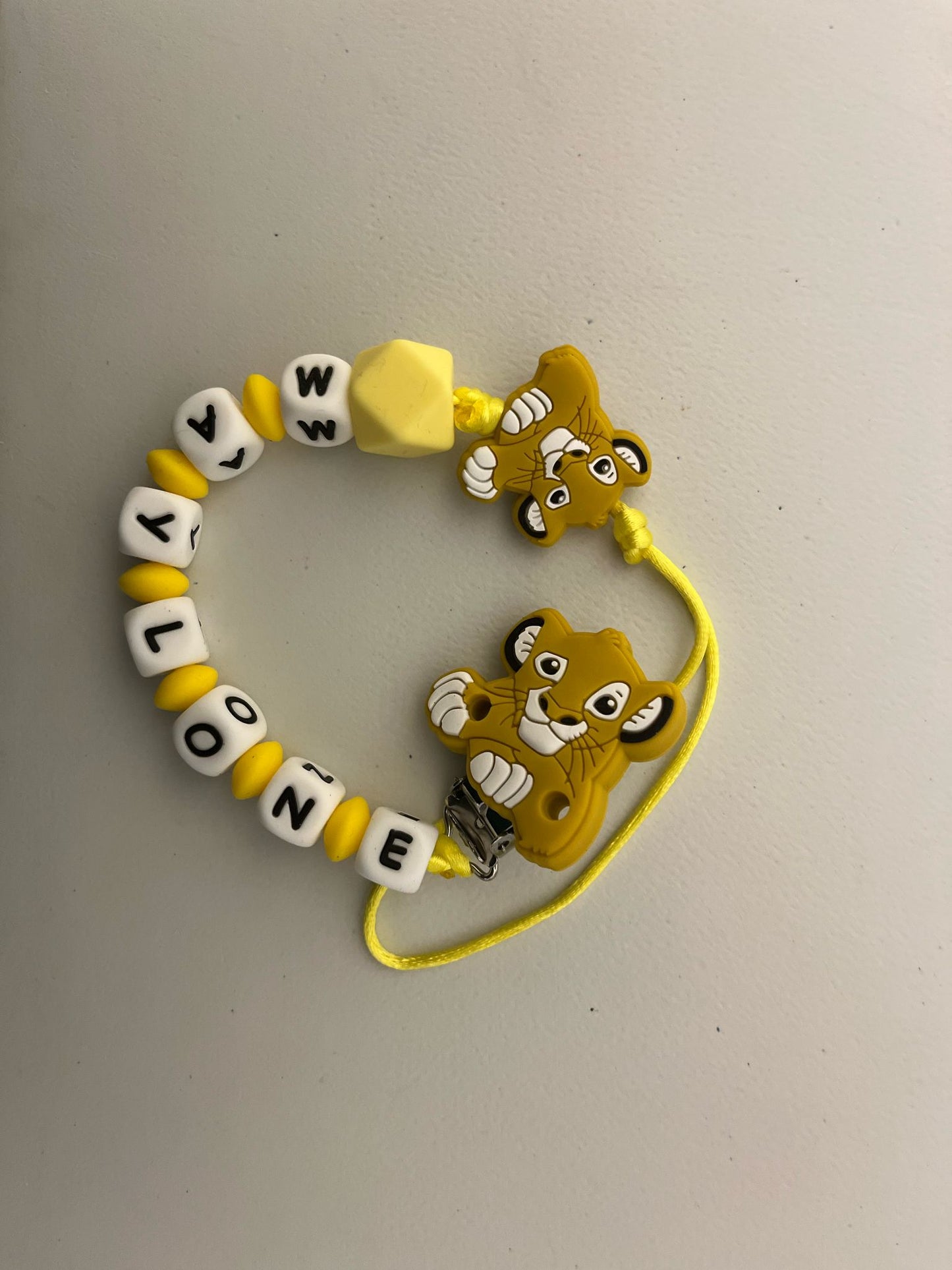 Attache tétine en silicone simba