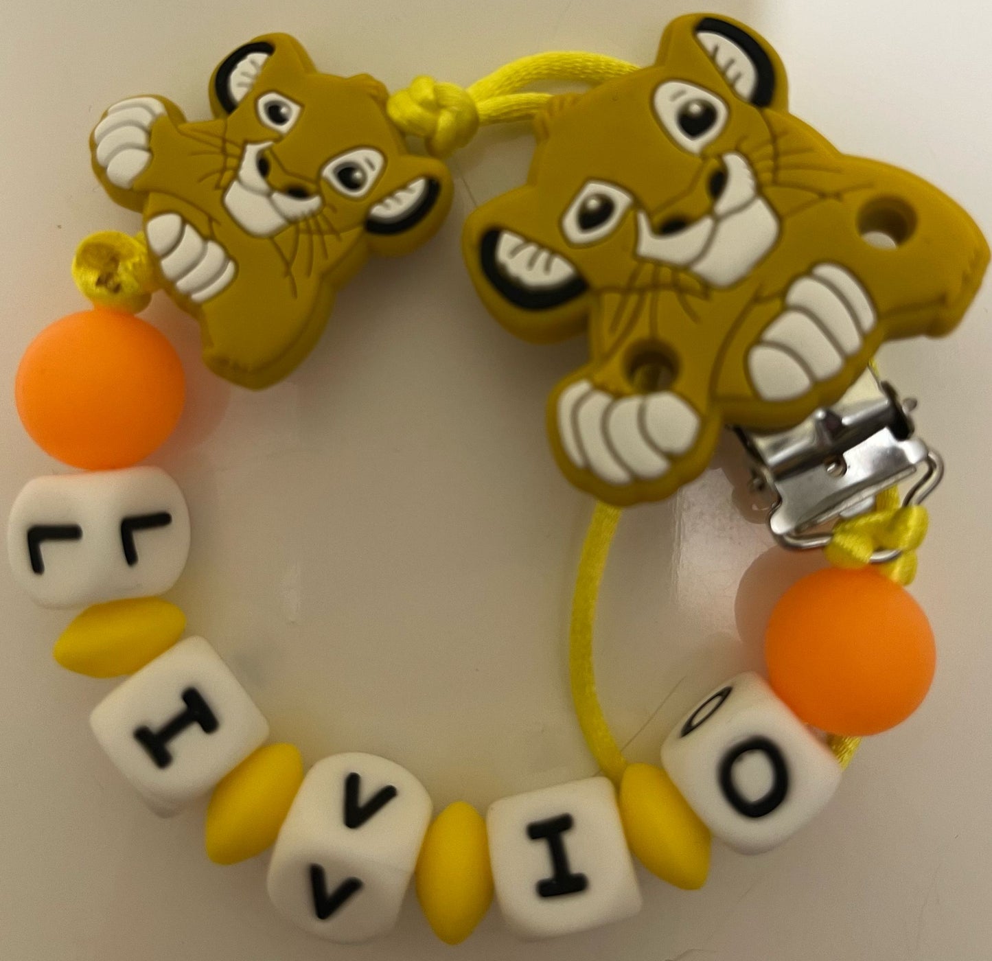 Attache tétine en silicone simba