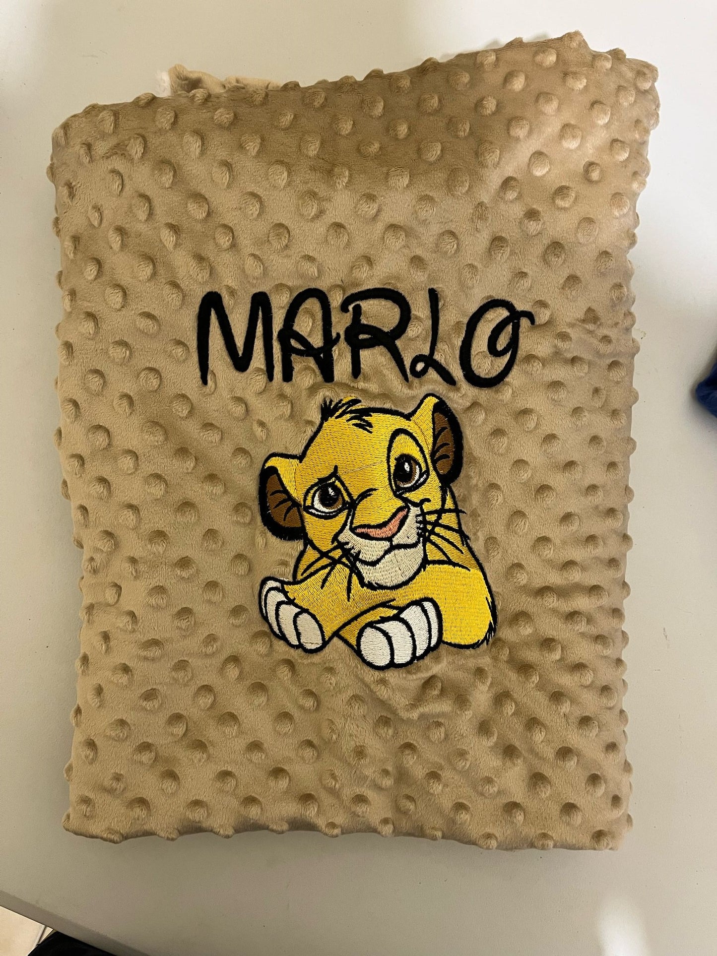 Couverture personnalisé garçon