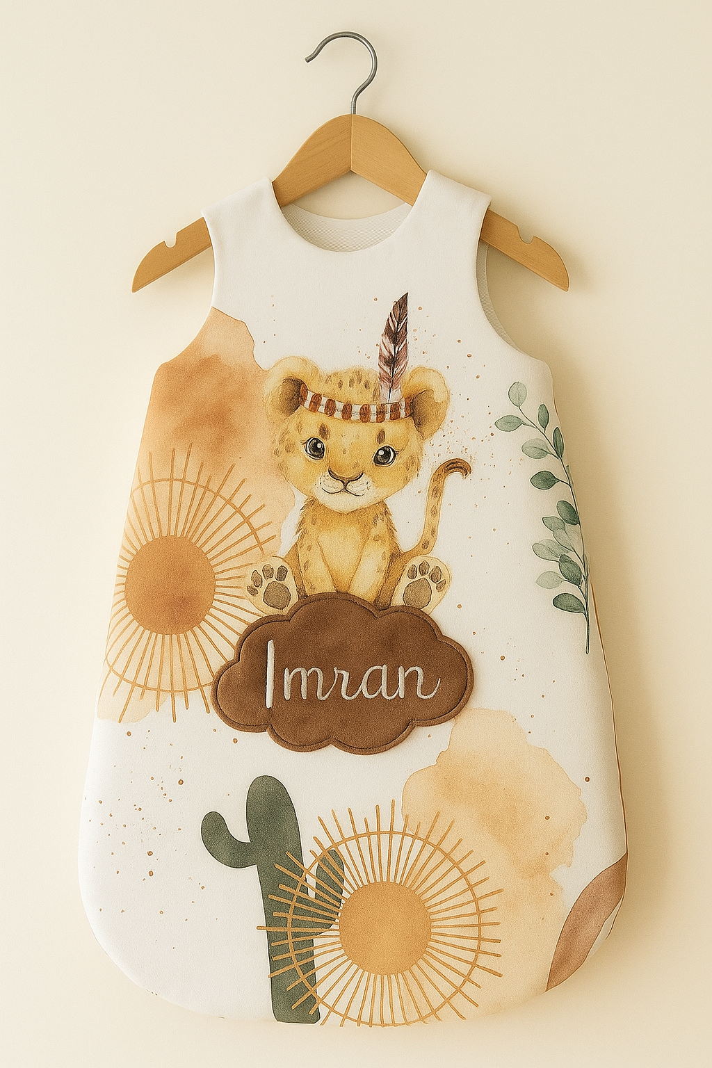 Gigoteuse 0-9 mois thème savane
